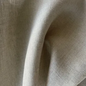 120" Wide Light-Weight Natural-Colored Linen (Made in Poland)