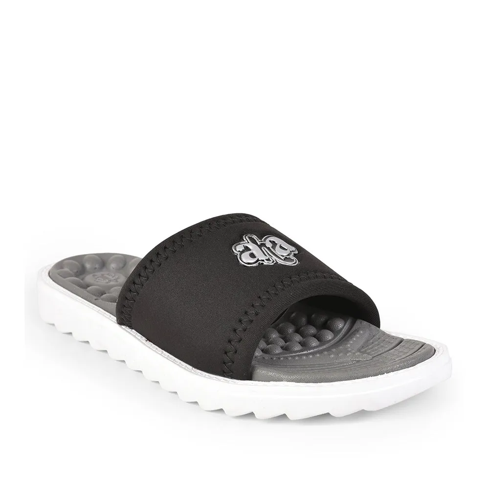 A-HA By Liberty Black Slides For Women WAGAS-10