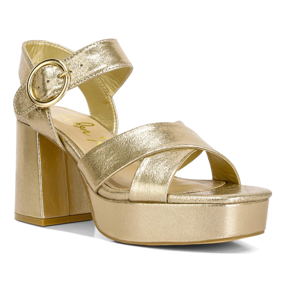 Adore Strappy Block Heel Sandals