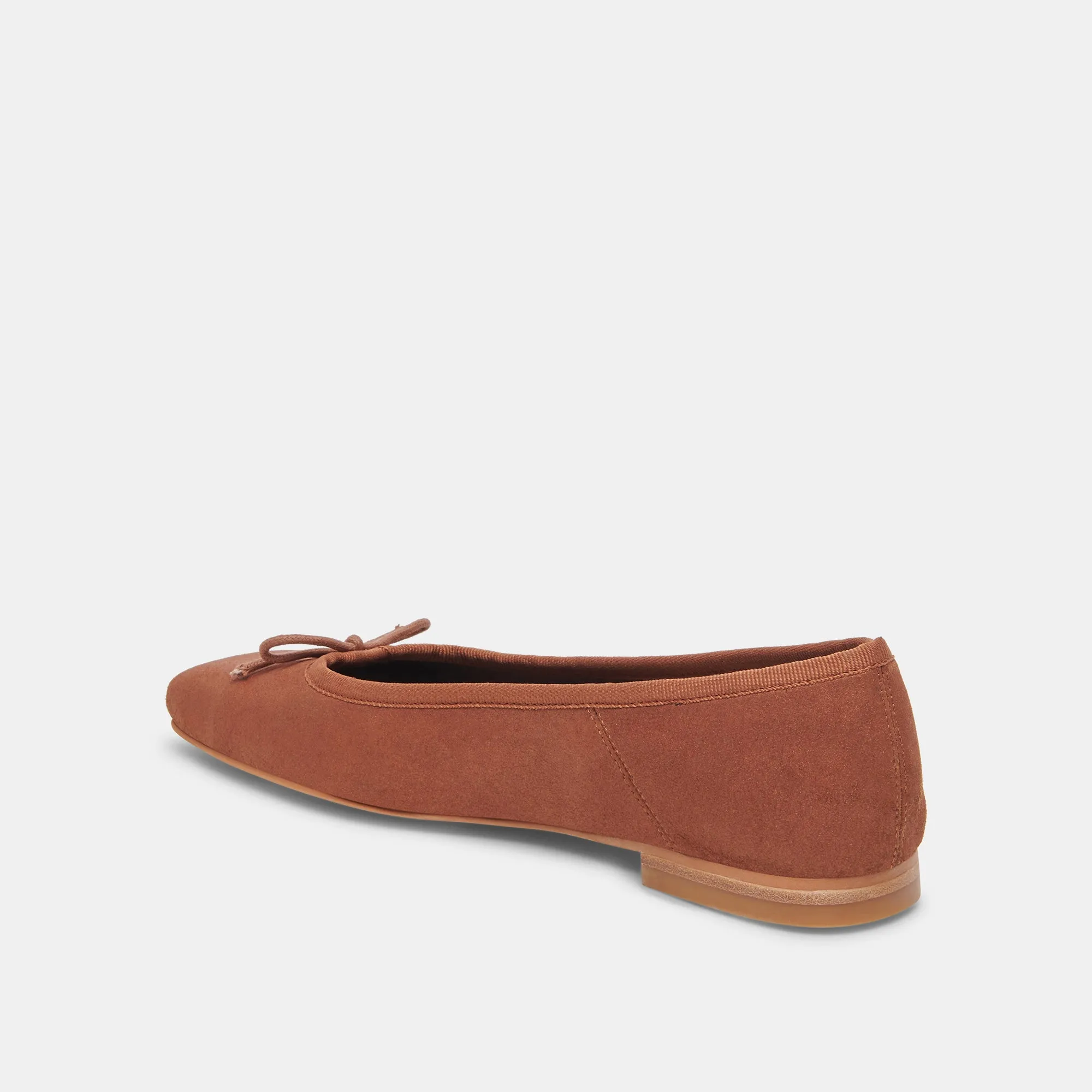 ANISA BALLET FLATS COPPER METALLIC SUEDE