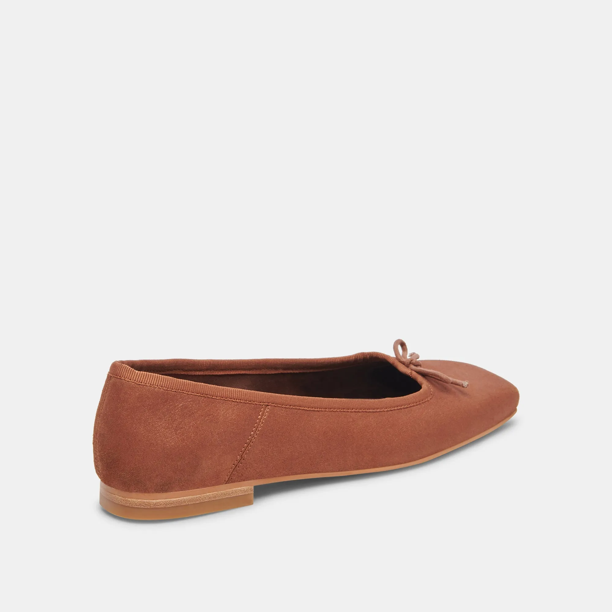 ANISA BALLET FLATS COPPER METALLIC SUEDE