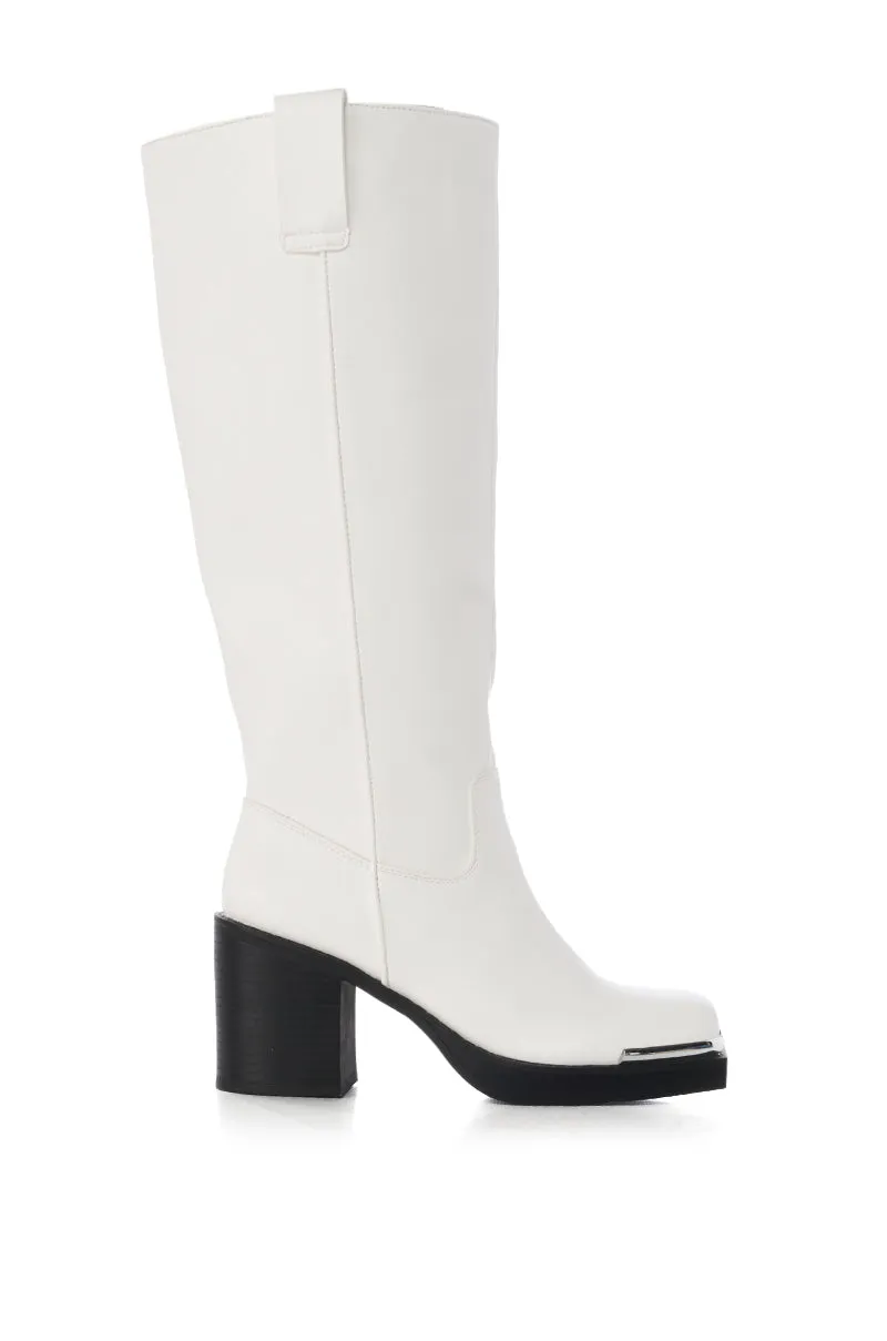 AZALEA WANG BAKLAVA WHITE BOOT