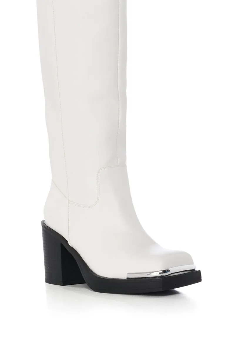 AZALEA WANG BAKLAVA WHITE BOOT