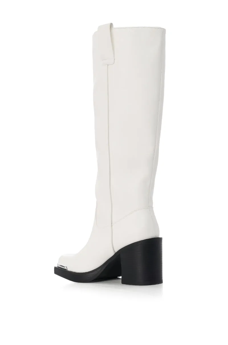 AZALEA WANG BAKLAVA WHITE BOOT