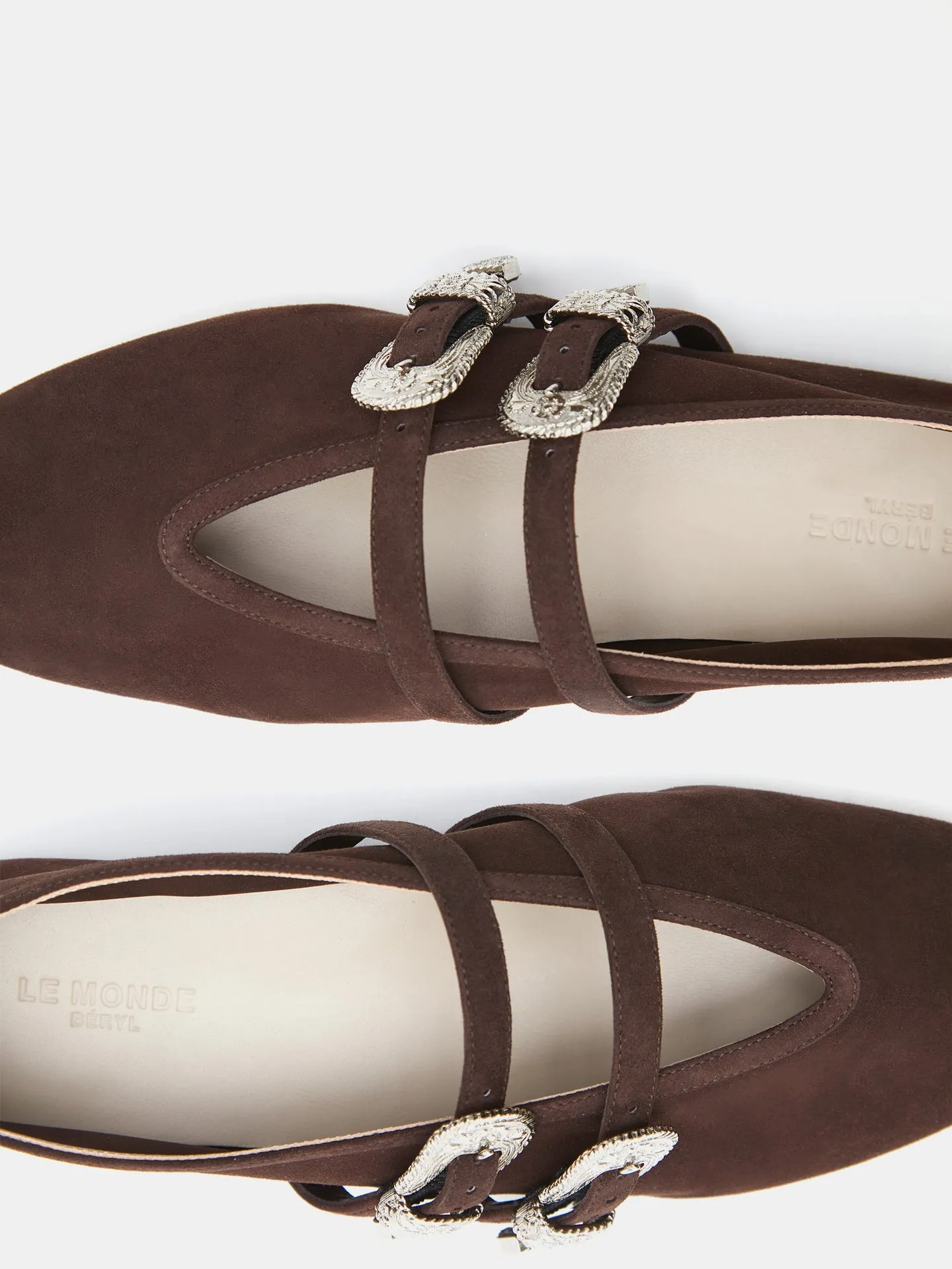 Ballet Claudia Slipper / Chocolate Suede