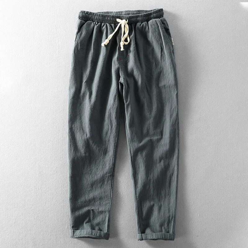 Breathable Linen Pants for Men