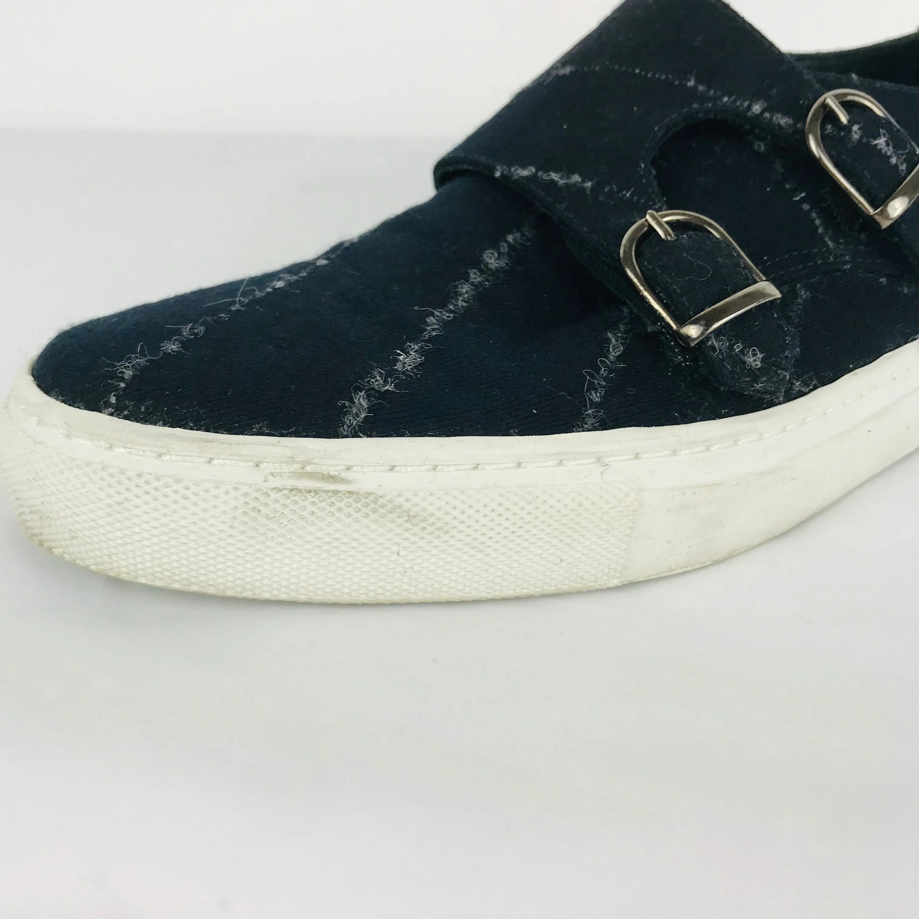 Cedric Charlier Women's Low Slip On Shoes Trainers | UK7 EU40 | Navy