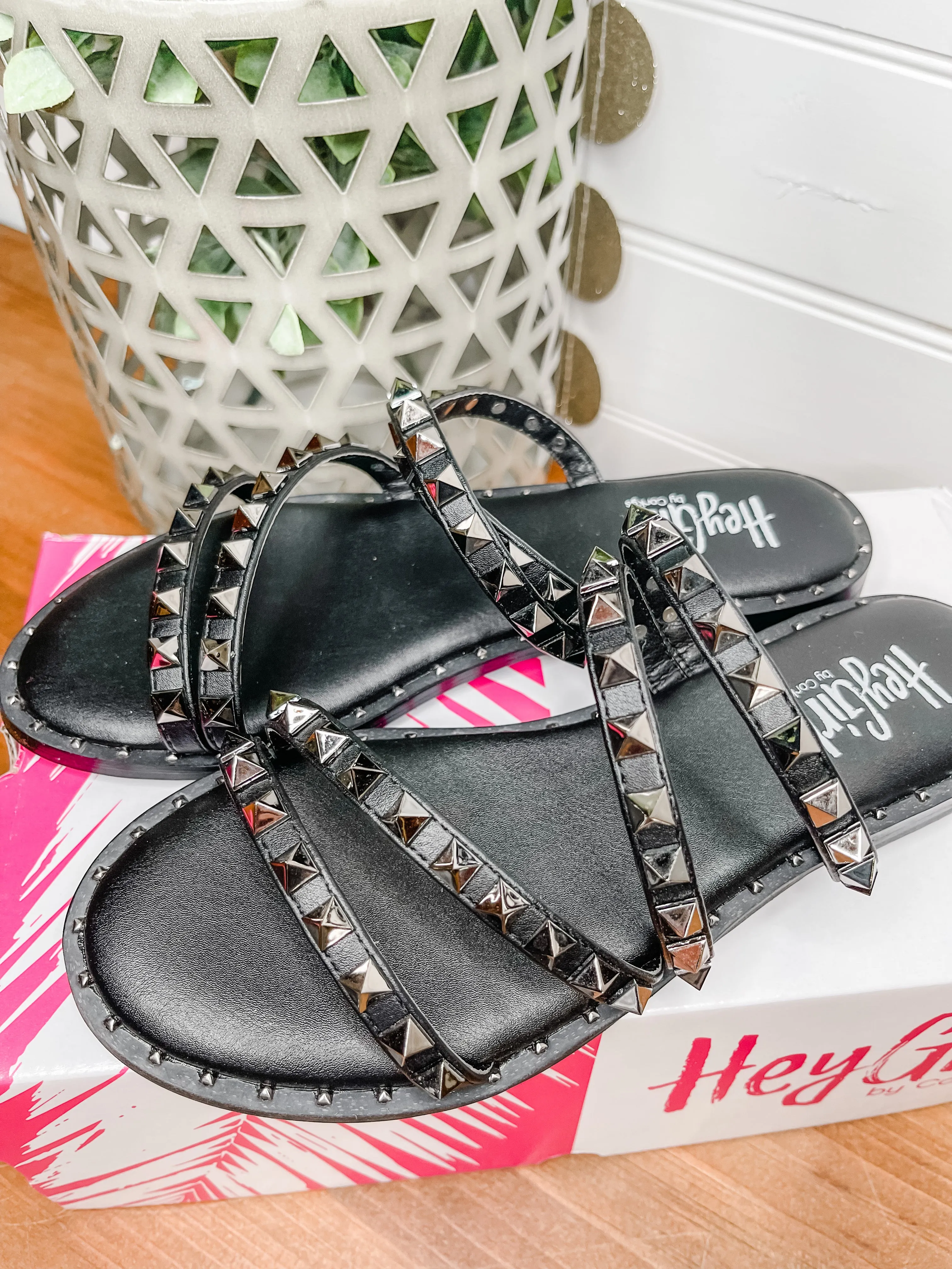 Corky's Beach Please Studded Sandals