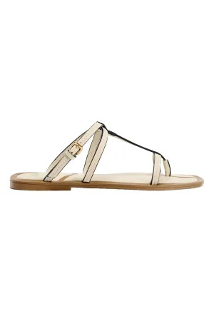 Flat Strappy Slider Sandals