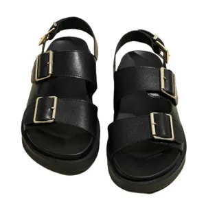 Funki Buys | Shoes | Women's Summer Leather Slide Sandals