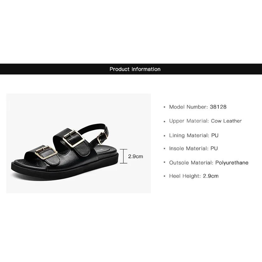 Funki Buys | Shoes | Women's Summer Leather Slide Sandals