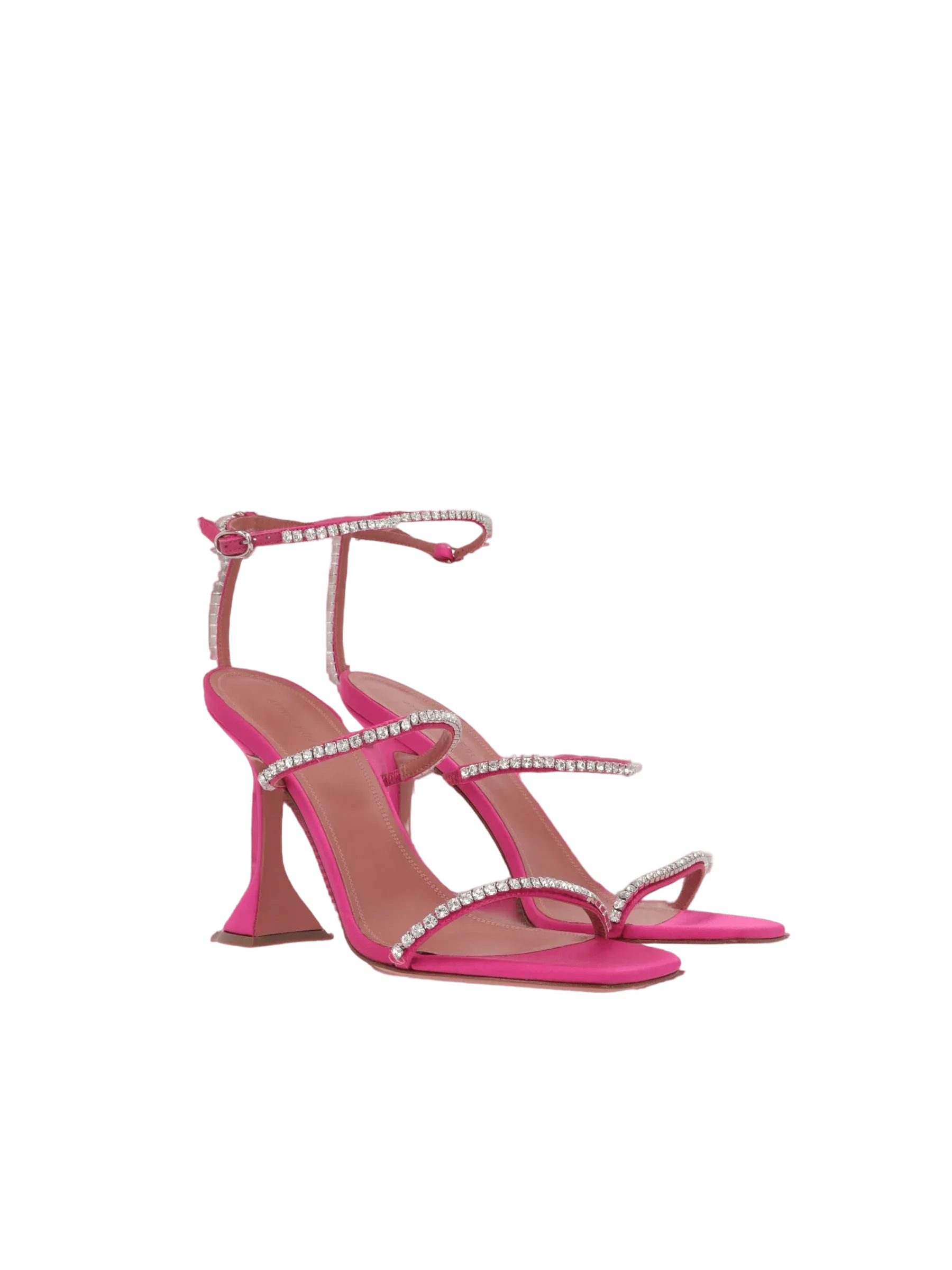 Gilda Strappy Satin Sandals