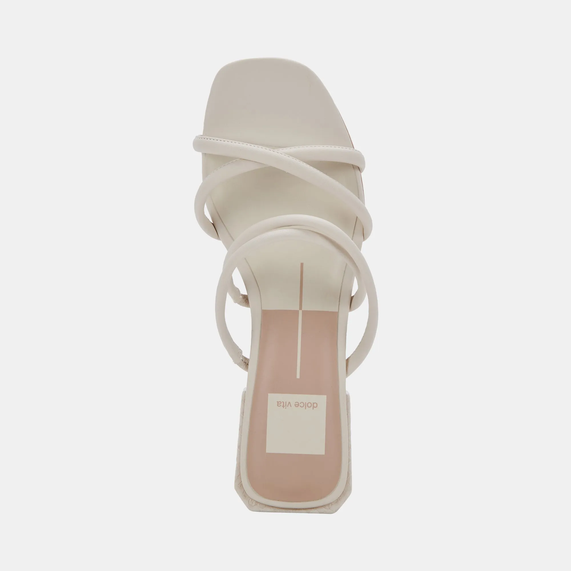 HAPI SANDALS IVORY LEATHER