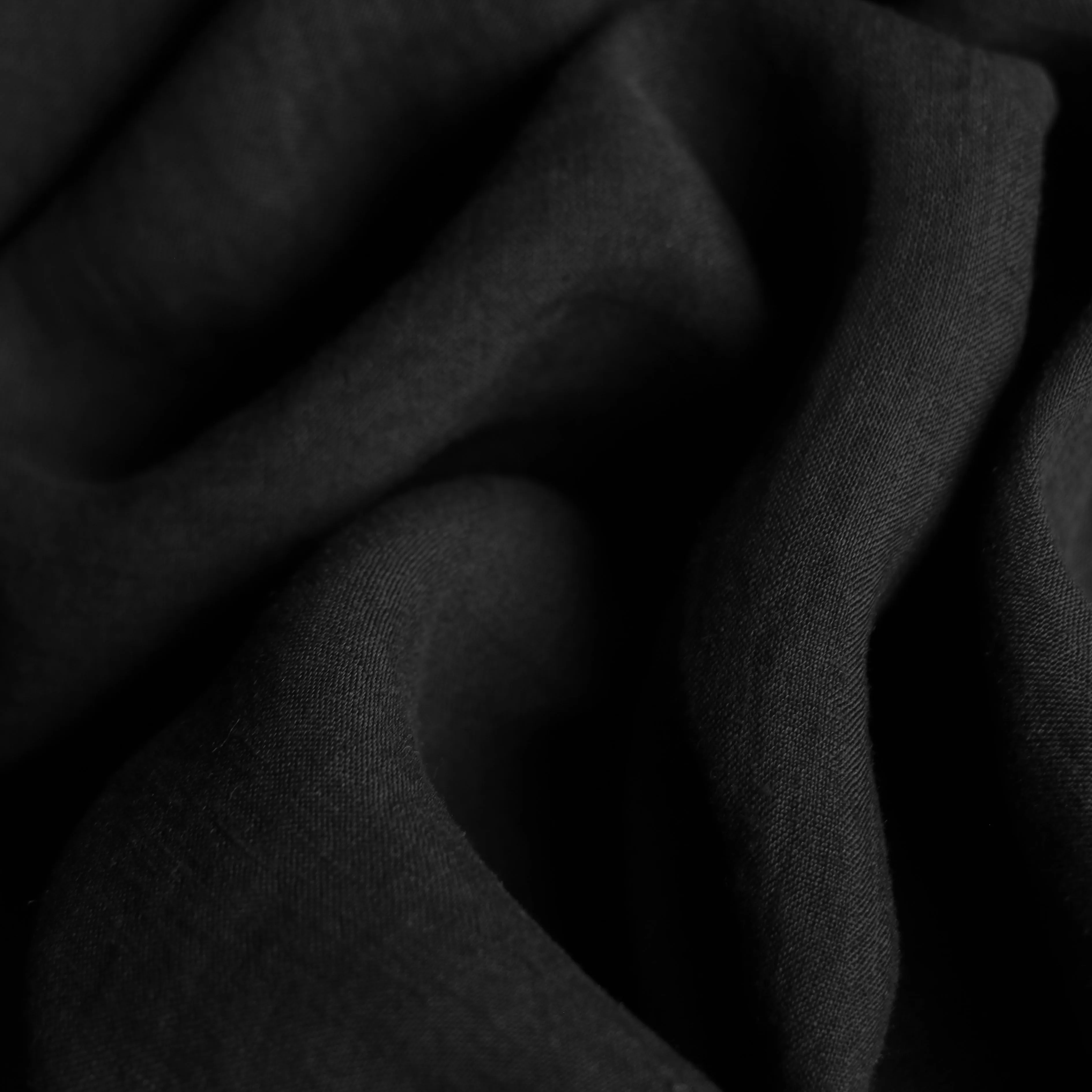 Linford Black Washed Linen