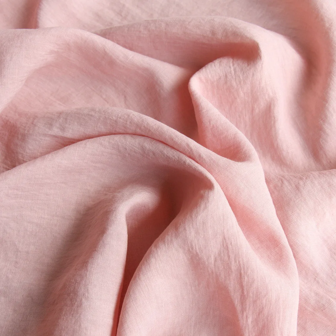 Linford Pale Pink Washed Linen