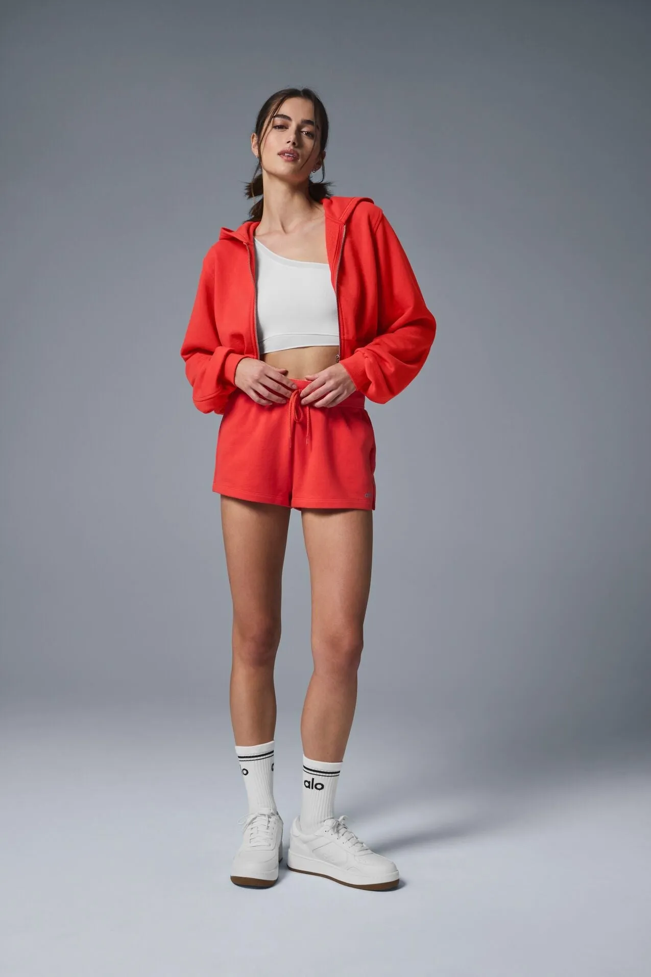 Low Key Sweat Short - Red Hot Summer