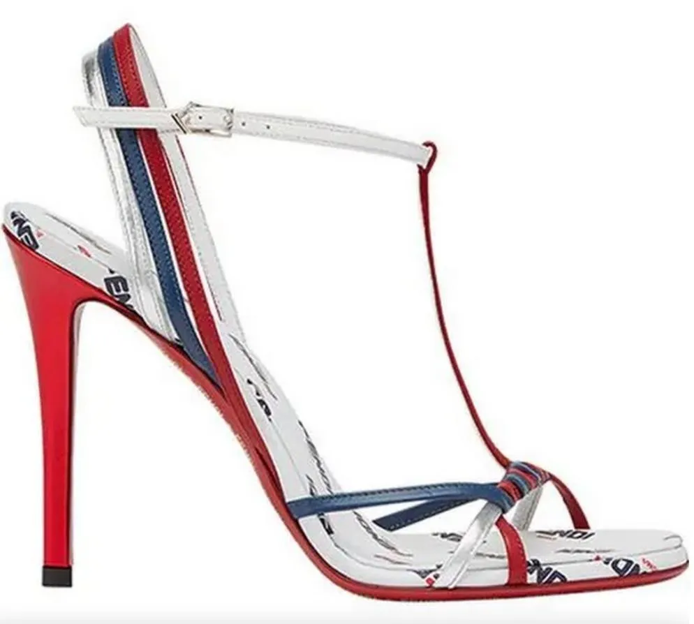 'Mania' Strappy Stiletto Sandals