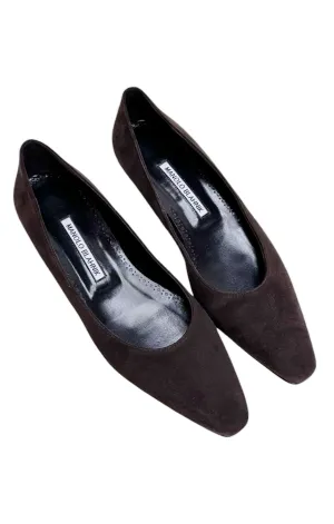 MANOLO BLAHNIK Flats Size: EUR 38.5