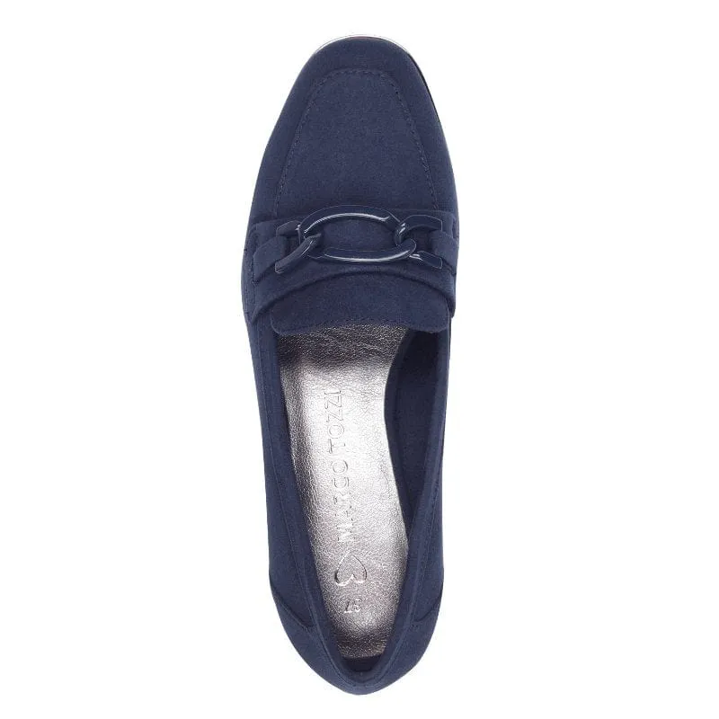 Marco Tozzi Womens Navy Loafer 2-24243-44