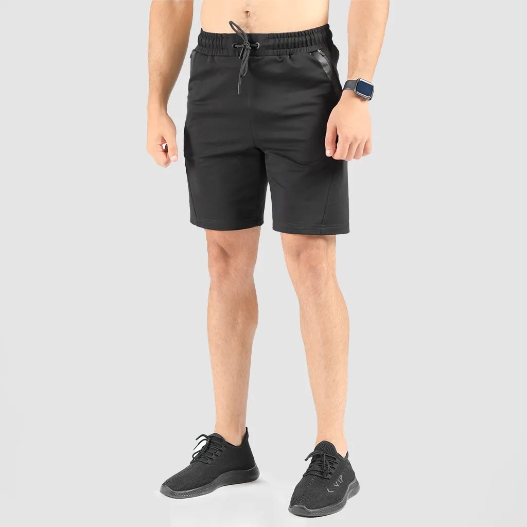 MEN-ESSENTIAL-SHORT-TERRY (BLACK)