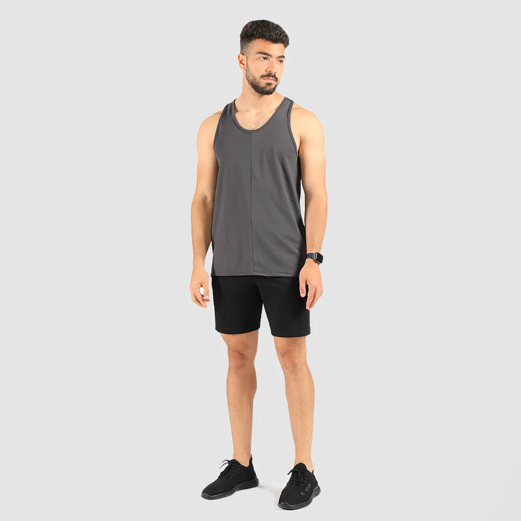 MEN-ESSENTIAL-SHORT-TERRY (BLACK)