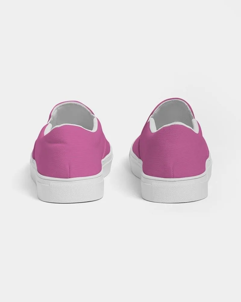 Midtone Magenta Slip-On Canvas Sneakers | Women's | C10M80Y0K0