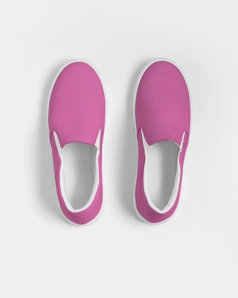 Midtone Magenta Slip-On Canvas Sneakers | Women's | C10M80Y0K0