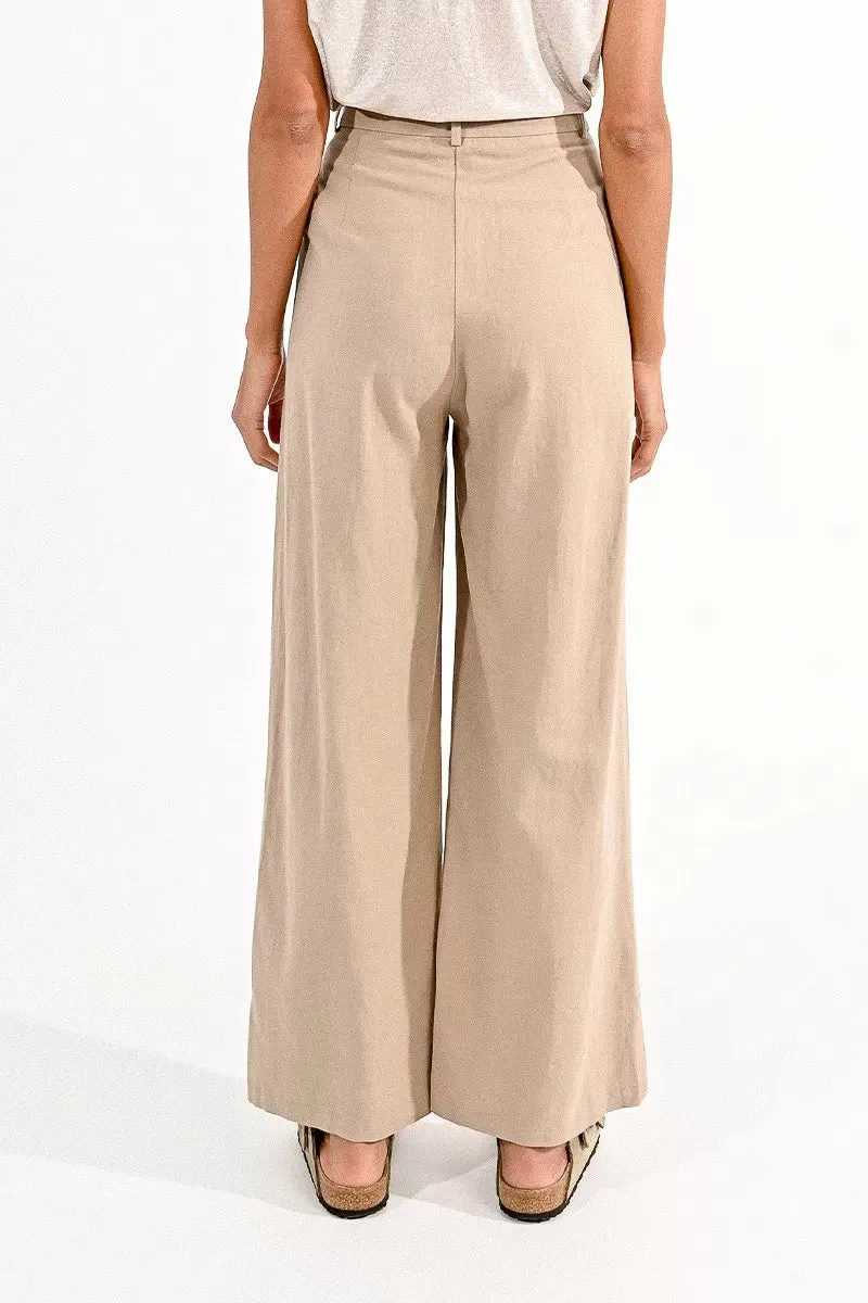 Molly Bracken Light Khaki Pants