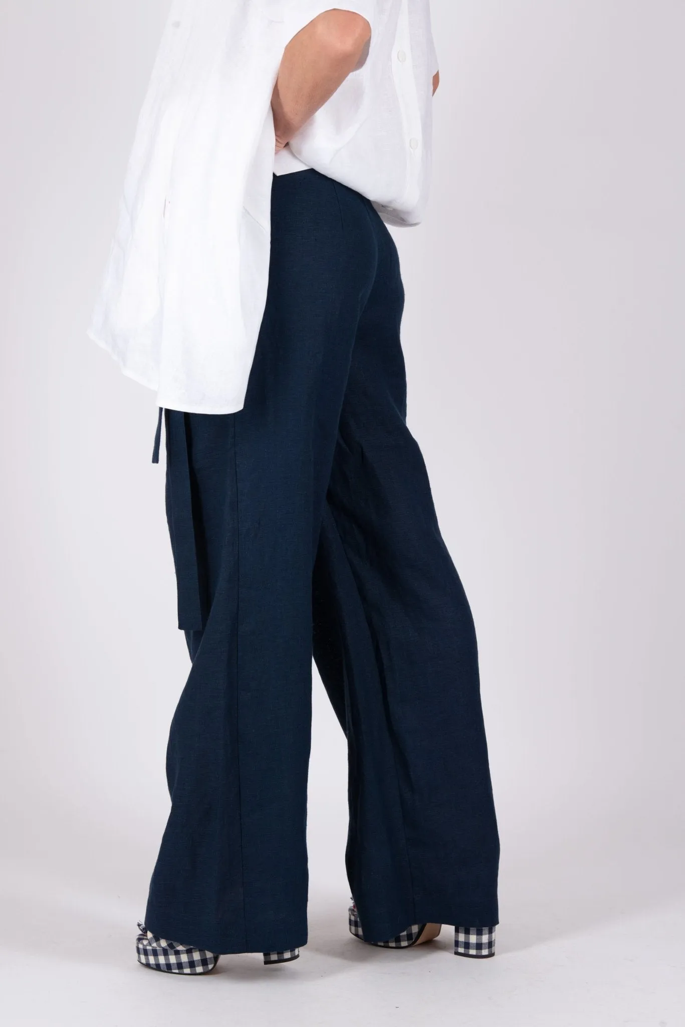 NASY Linen Wrap Pants