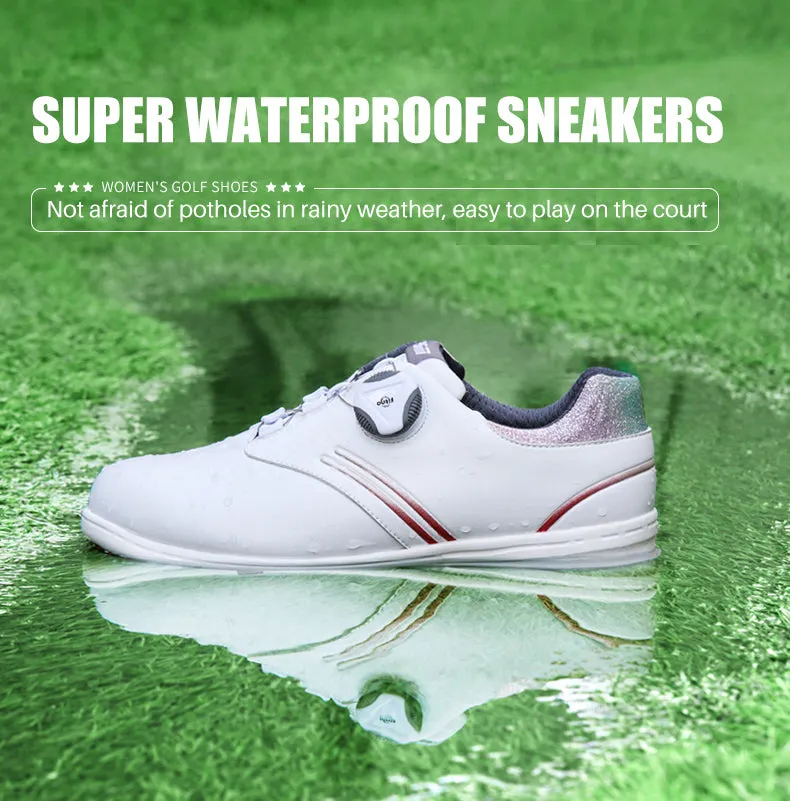 PGM XZ158 Waterproof Anti-Slip Women's Shoes Auto Lacing shoes