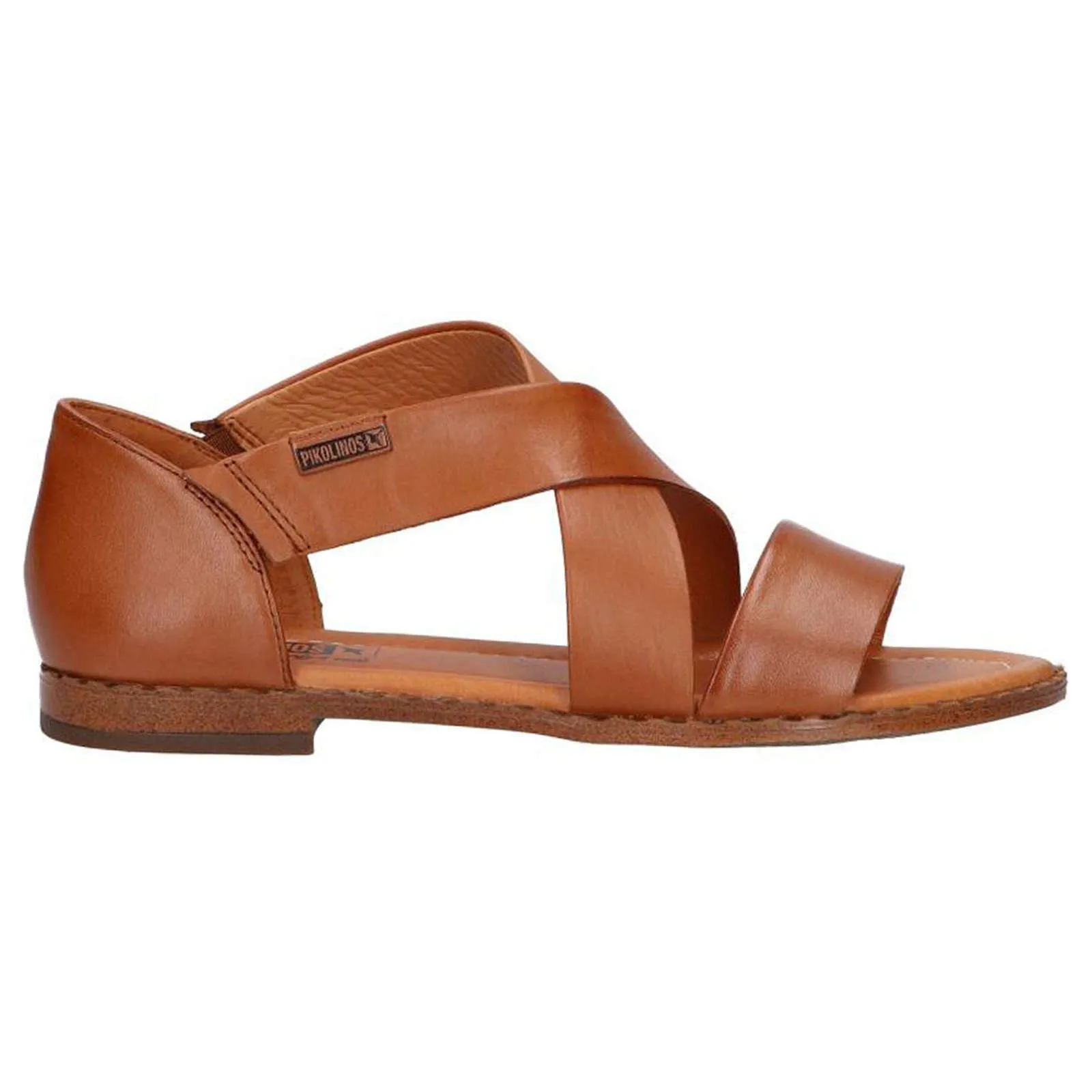 Pikolinos Algar Calfskin Leather Women's Strappy Flat Sandals