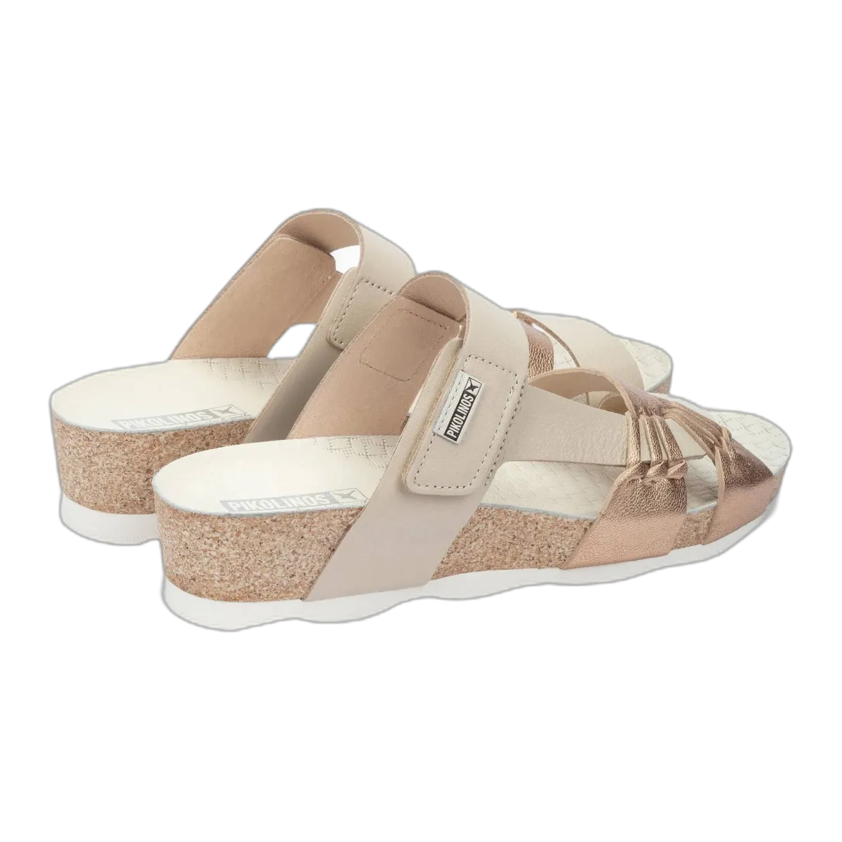 Pikolinos Mahon W9e-0821clc1 Women's Wedge Sandals in Champagne