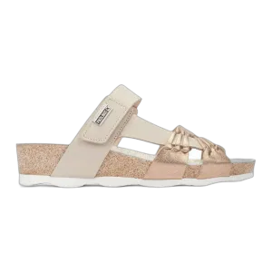 Pikolinos Mahon W9e-0821clc1 Women's Wedge Sandals in Champagne