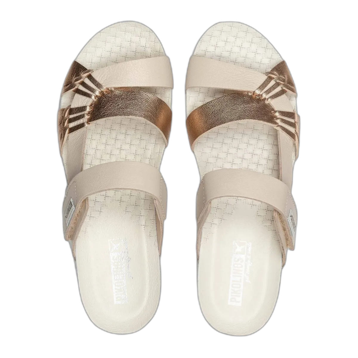 Pikolinos Mahon W9e-0821clc1 Women's Wedge Sandals in Champagne