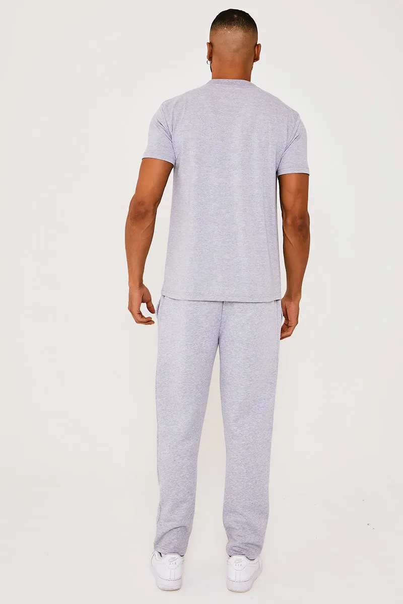 Pinner T-Shirt & Jogger Set - Grey