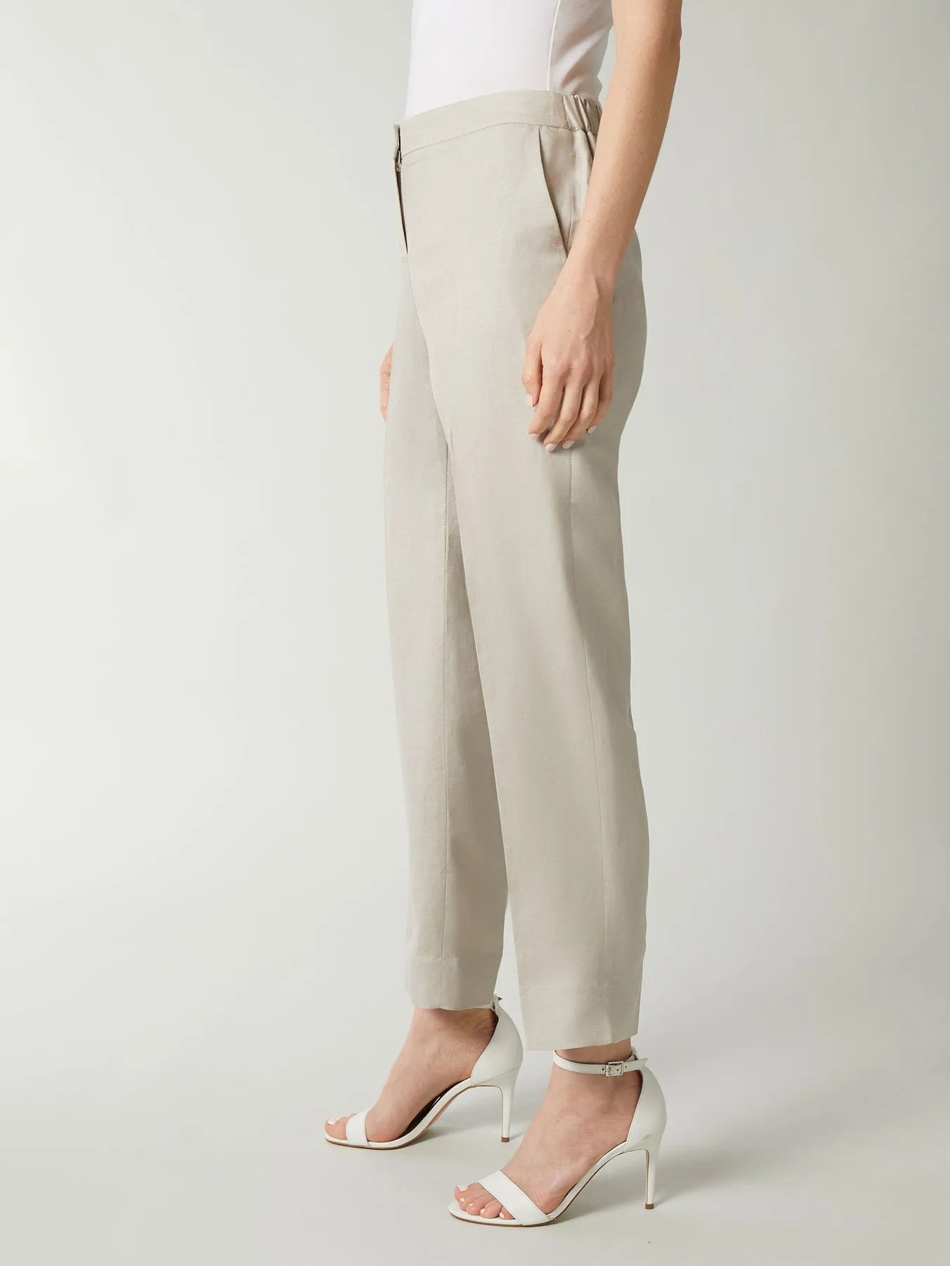 Plus Harper Pant, Linen