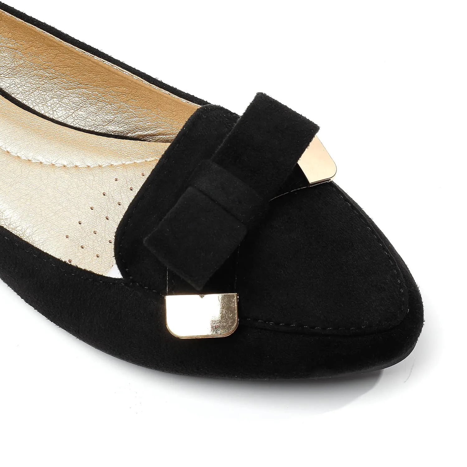 Pointed Toe Bow Ballet Flat