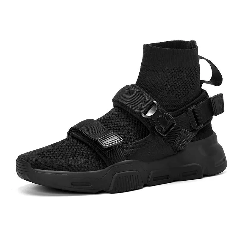 RAPID 'Buckle Up' Mesh Sock Sneakers