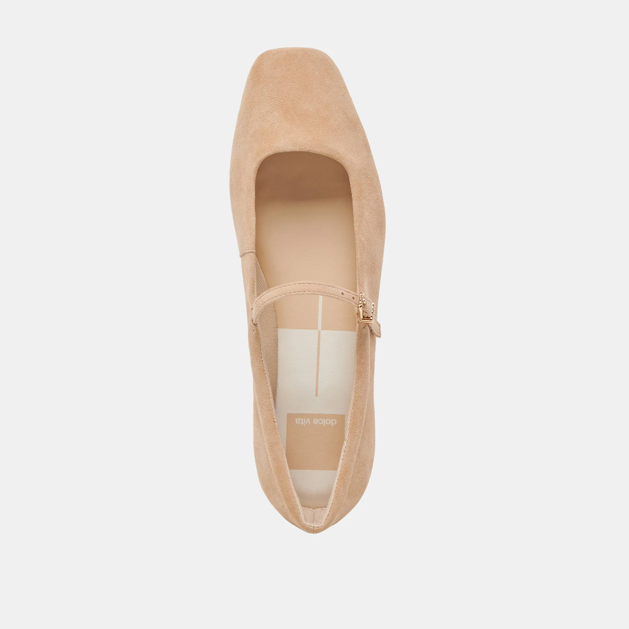 REYES BALLET FLATS BAMBOO SUEDE