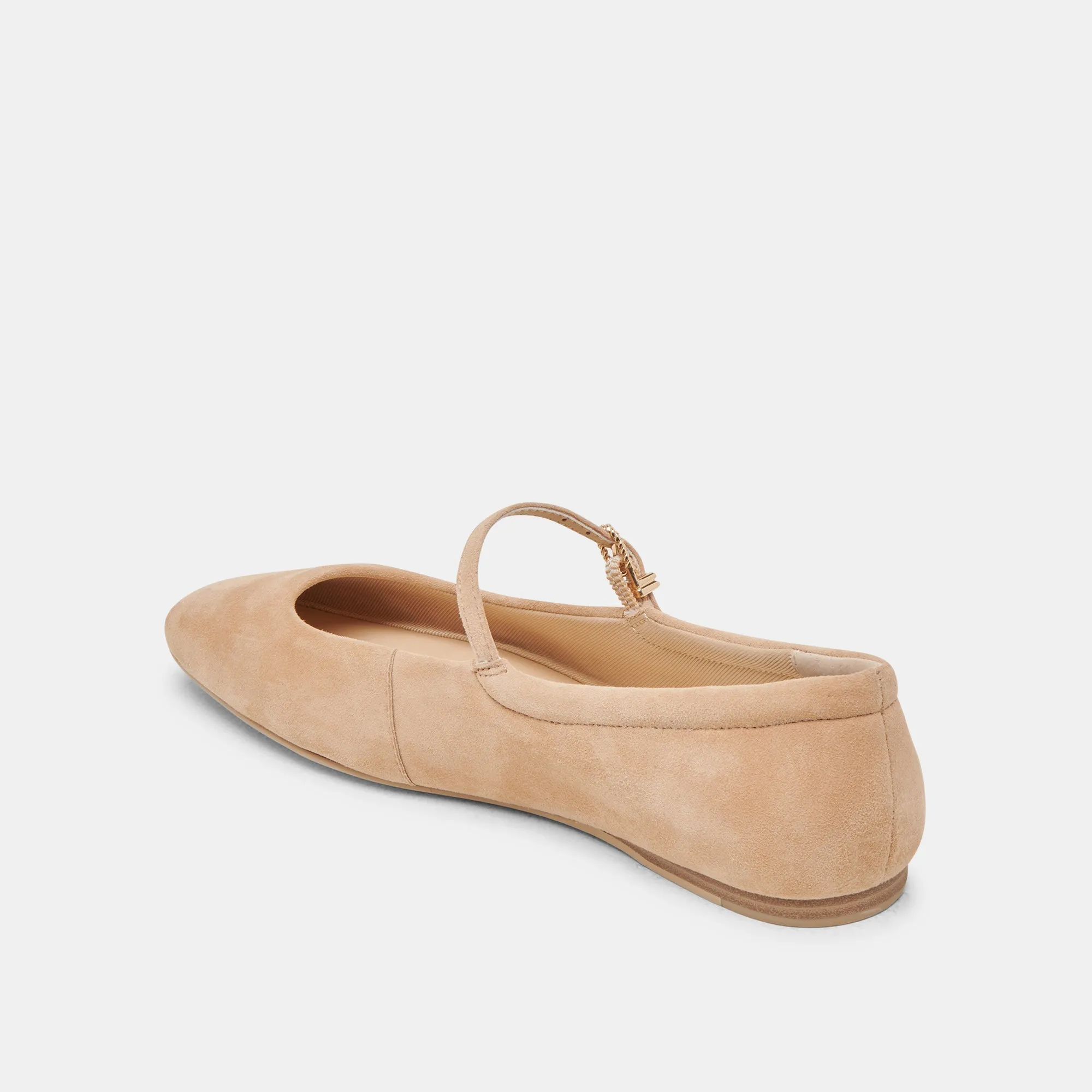 REYES BALLET FLATS BAMBOO SUEDE