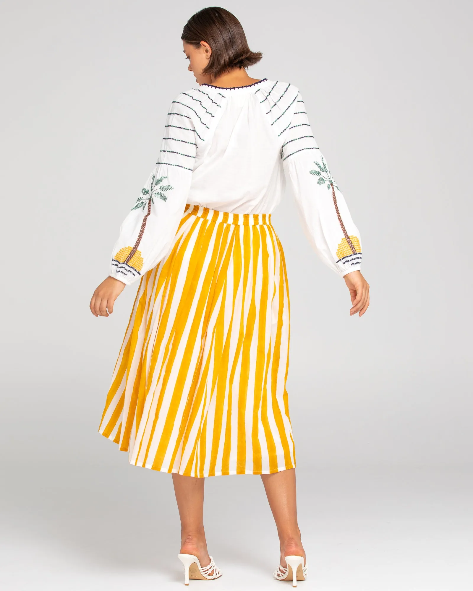 Sami Skirt - Tropical Stripe