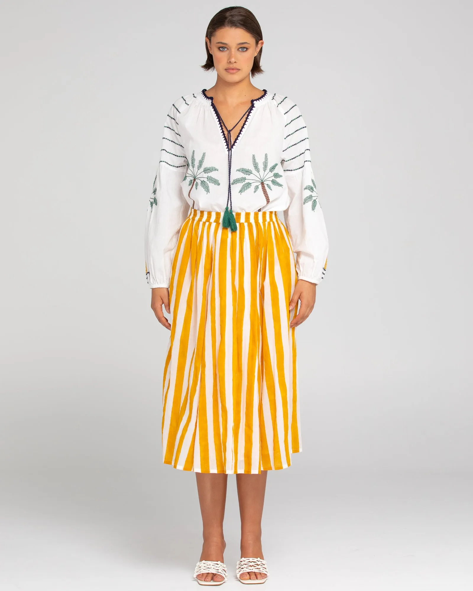 Sami Skirt - Tropical Stripe