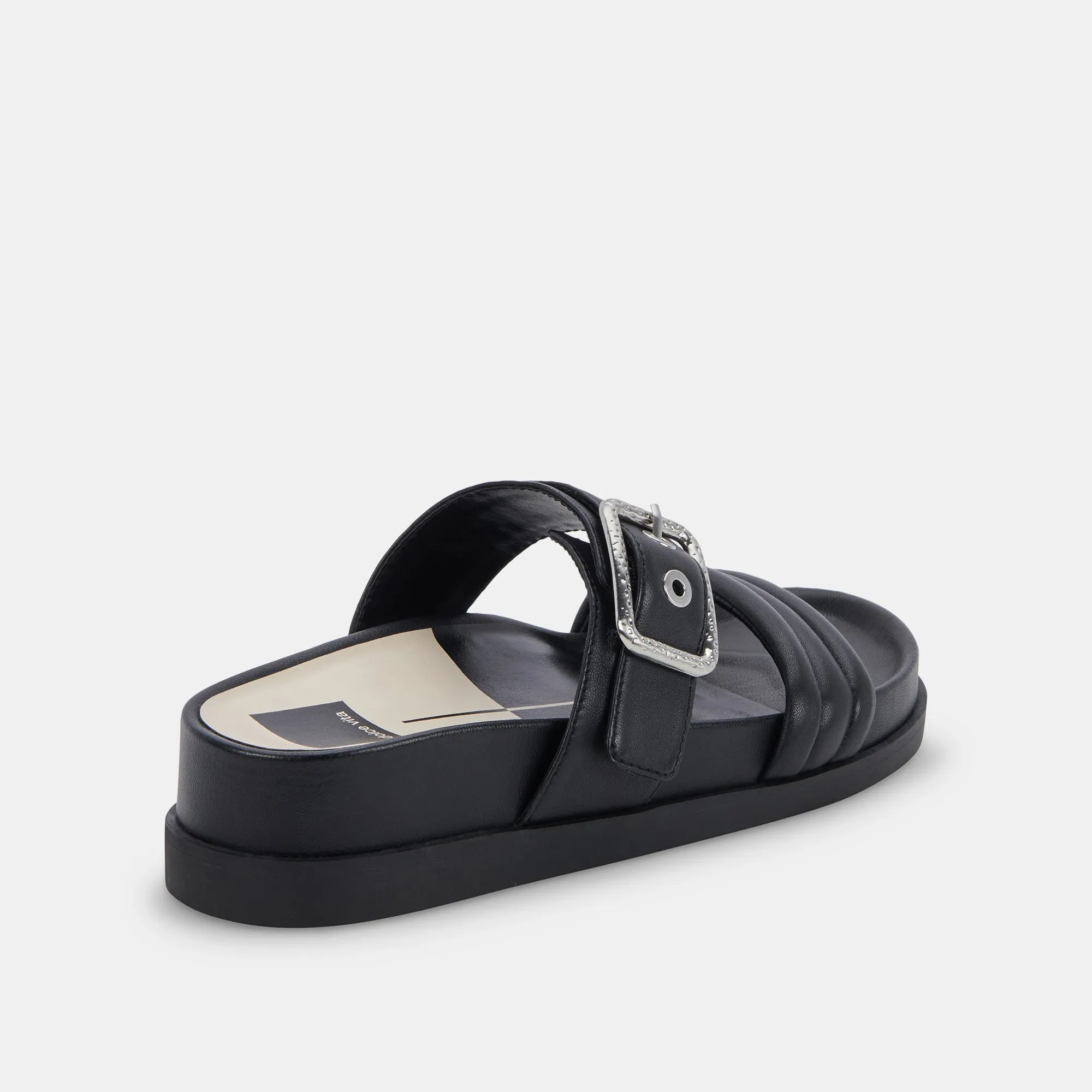 SHAILA SANDALS BLACK LEATHER