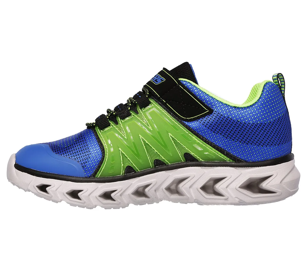 Skechers Blue/Lime Hypno-Flash 2.0 Sneaker