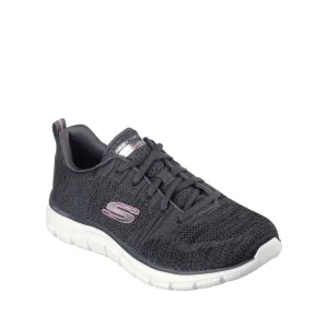 Skechers Track - Daytime Dreamer Charcoal Pink