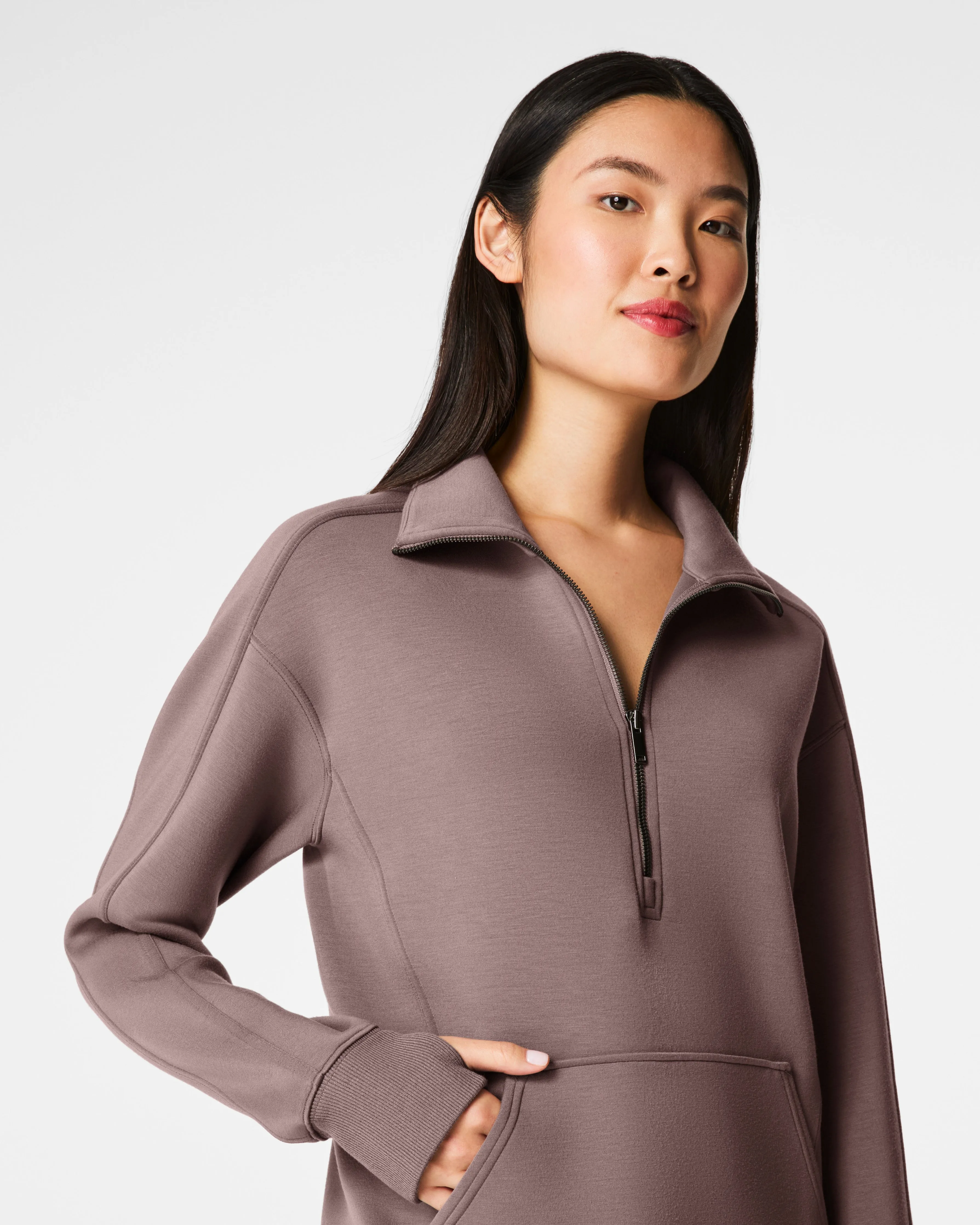 SPANX® AirEssentials Luxe Half Zip Tunic