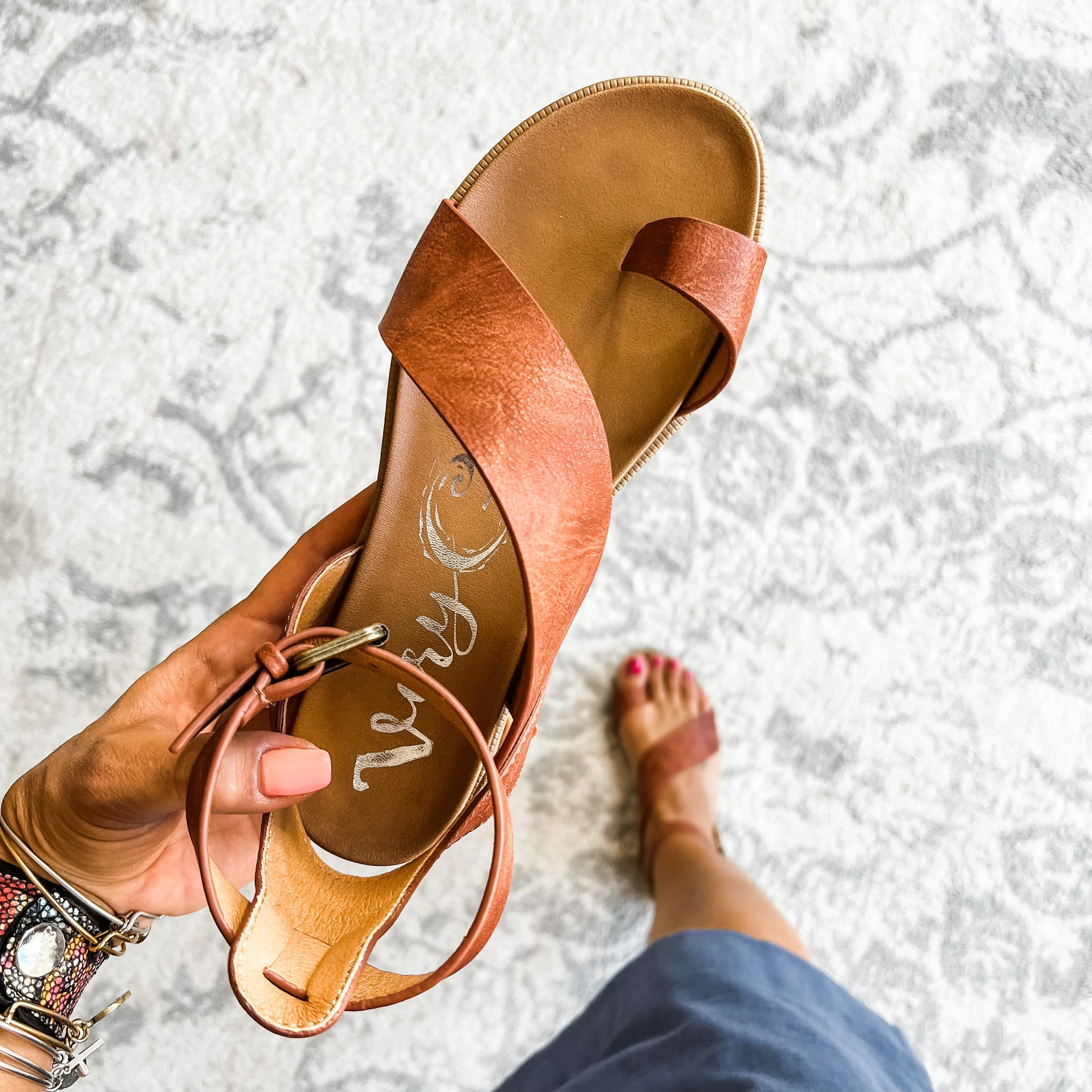 Steffy Sandal - Rust