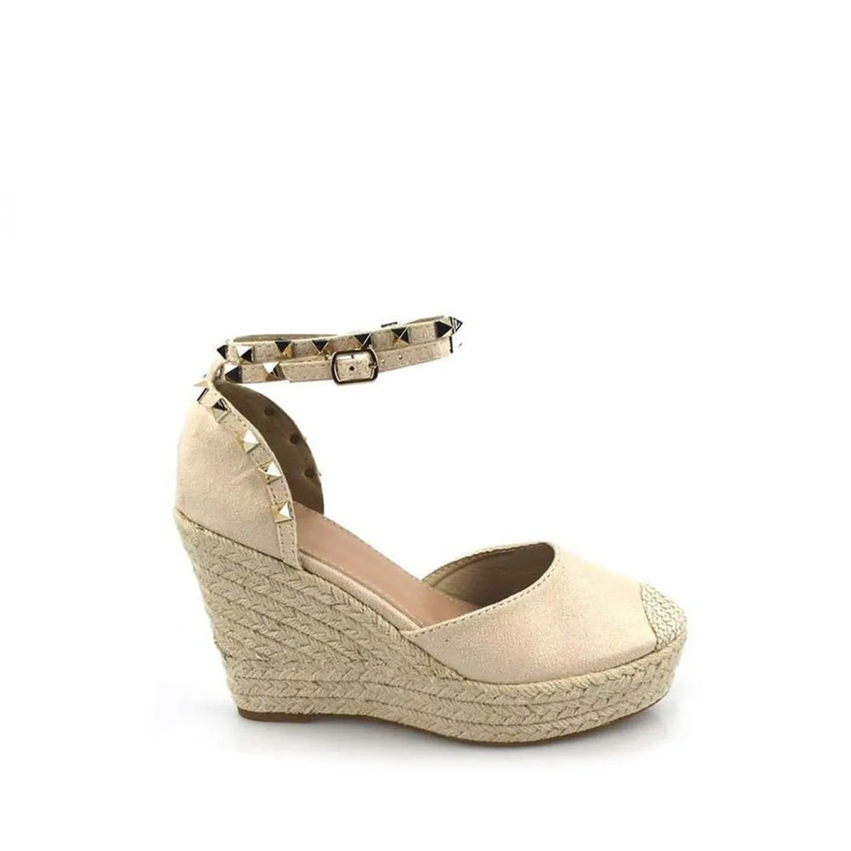 TINA Anklestrap Espadrille Wedge