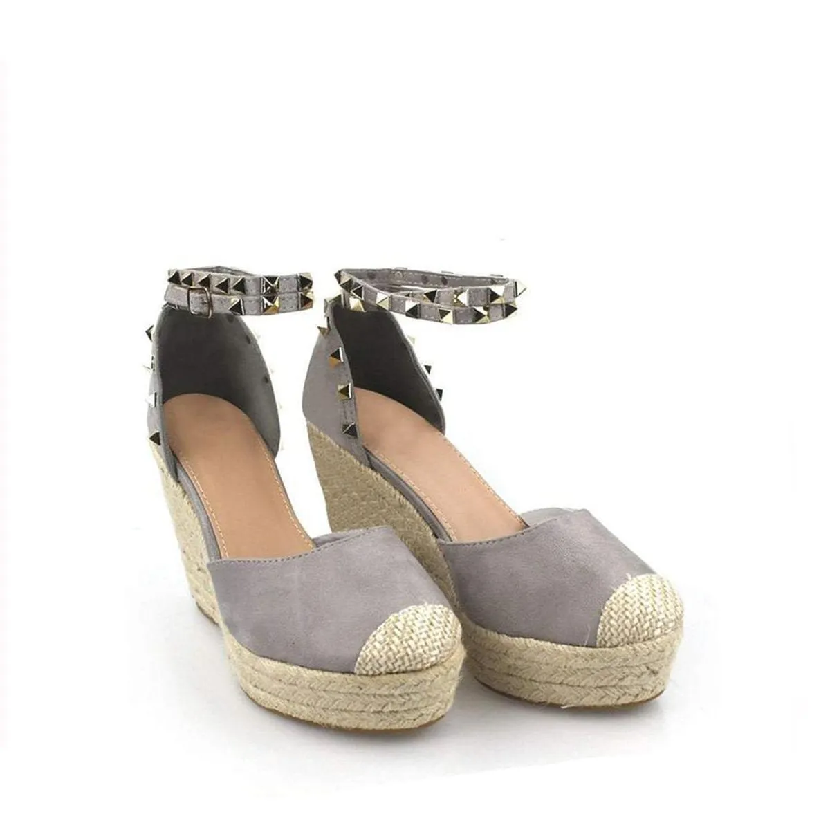 TINA Anklestrap Espadrille Wedge