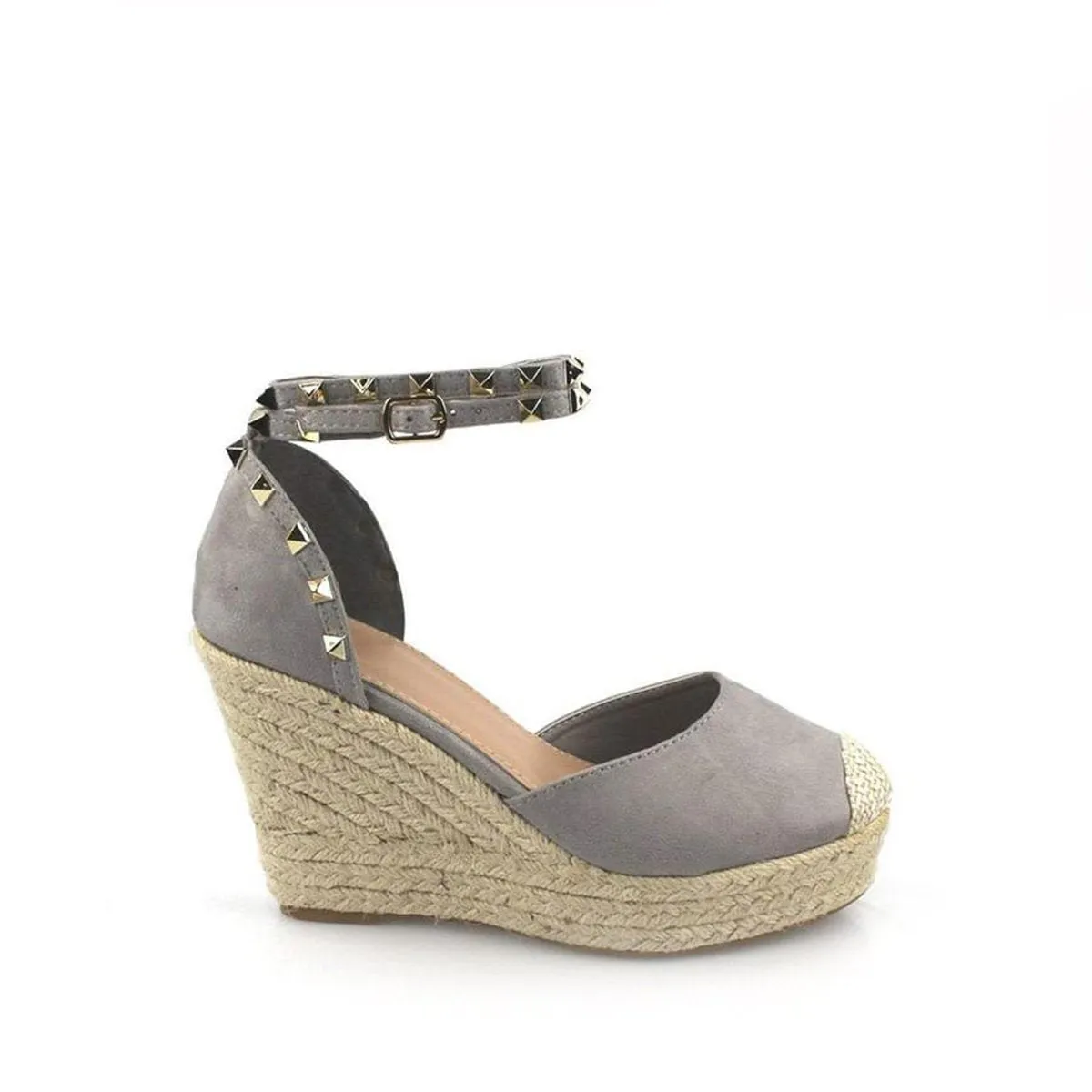 TINA Anklestrap Espadrille Wedge